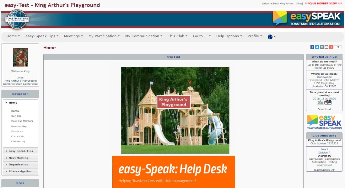 home page July 2016