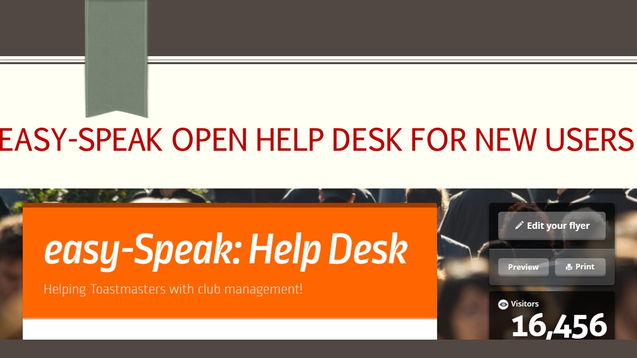 Easy-speak Open Help Desk