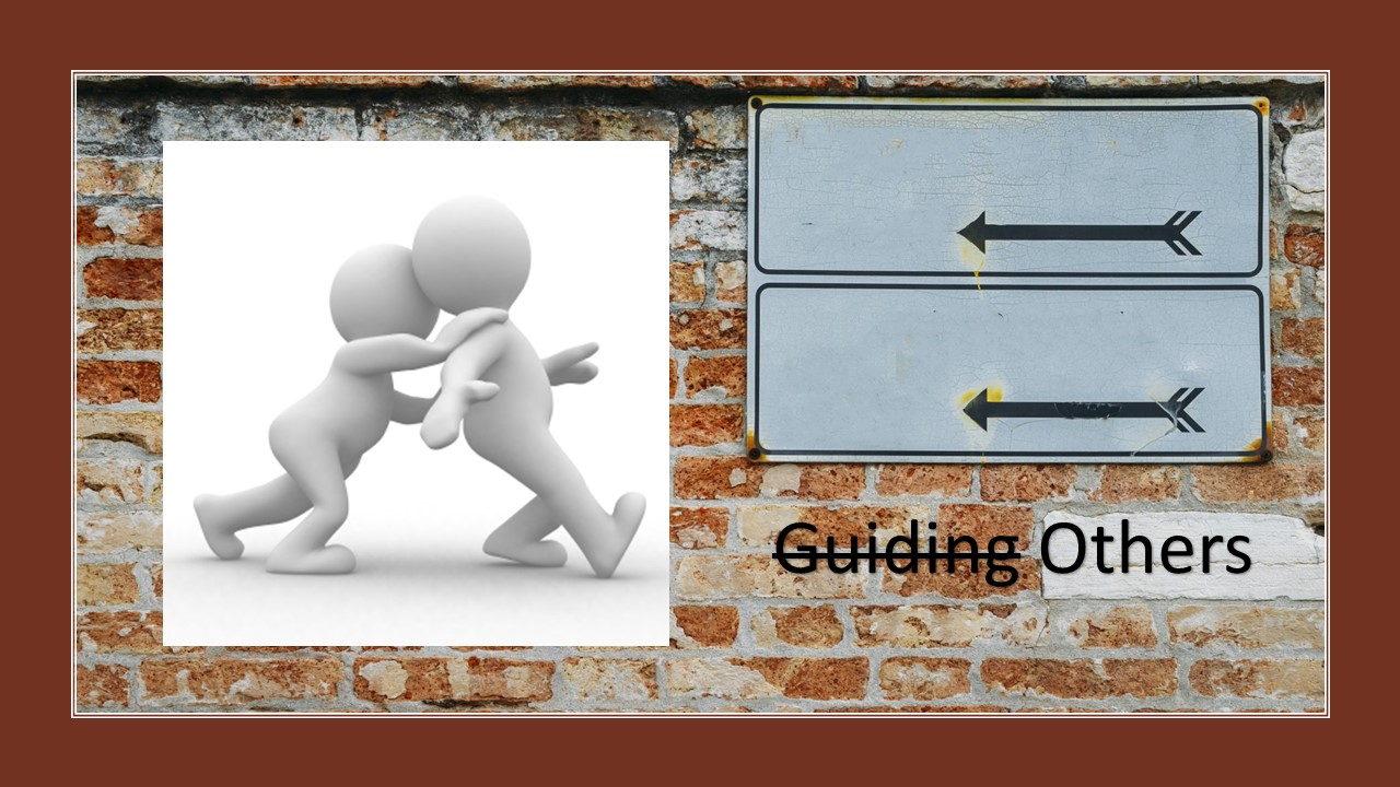barrier 3 guiding others