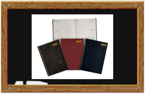 diary and calendar