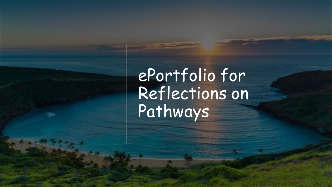 eportfolio for reflection on pathways
