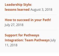 July to August posts