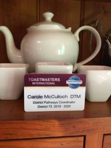 coachcarole district pathways coordinator badge