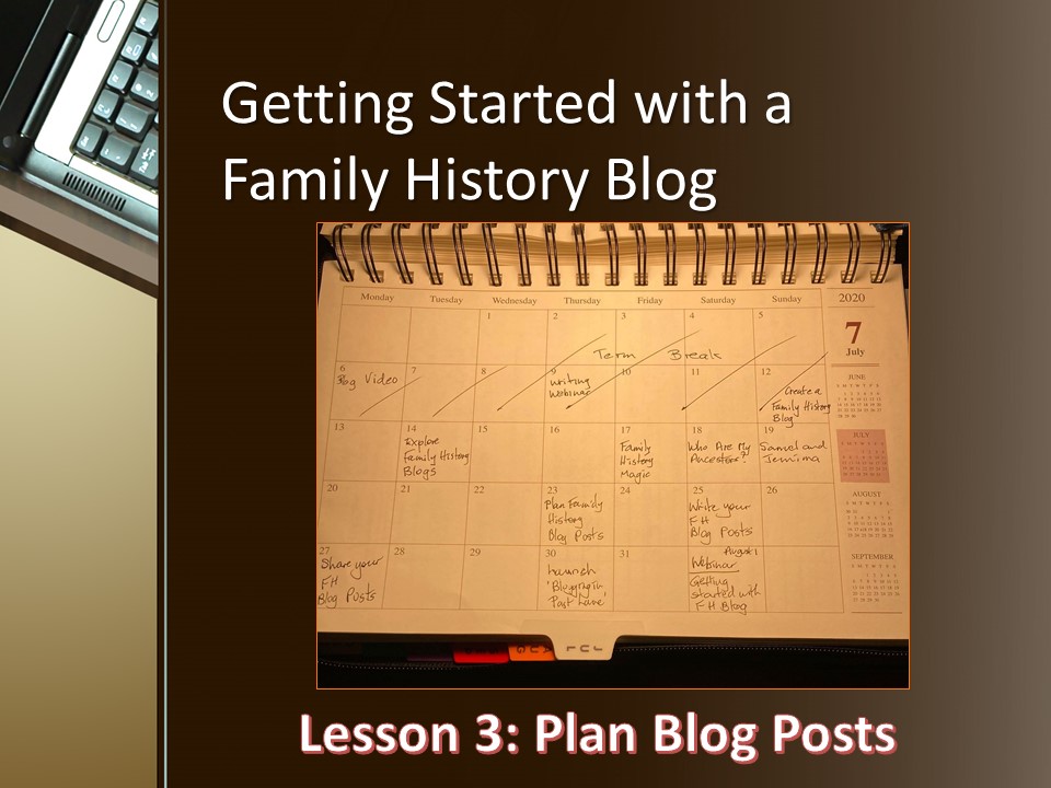 diary for july blogs blog post lesson 3