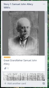 samule john allery ancestral card 1